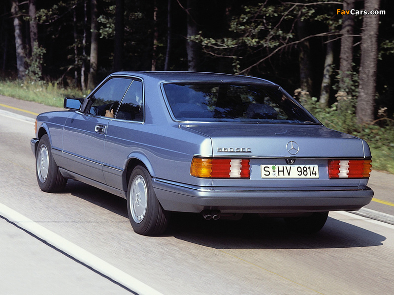 Pictures of Mercedes-Benz 560 SEC (C126) 1985–91 (800 x 600)