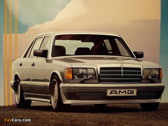 Pictures of AMG 500 SEL (W126) 1985–91 (640 x 480)