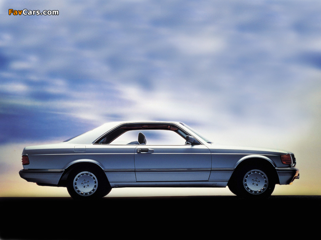 Pictures of Mercedes-Benz 560 SEC (C126) 1985–91 (640 x 480)