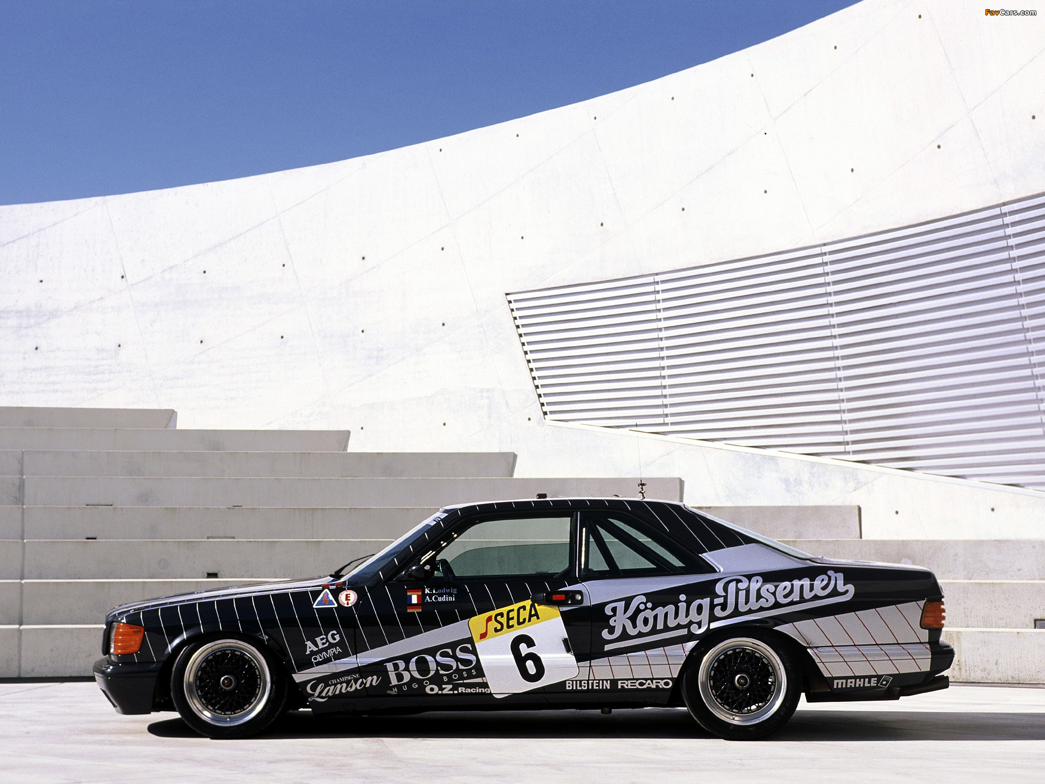 Pictures of AMG 500 SEC Race Car (C126) 1989 (2048 x 1536)