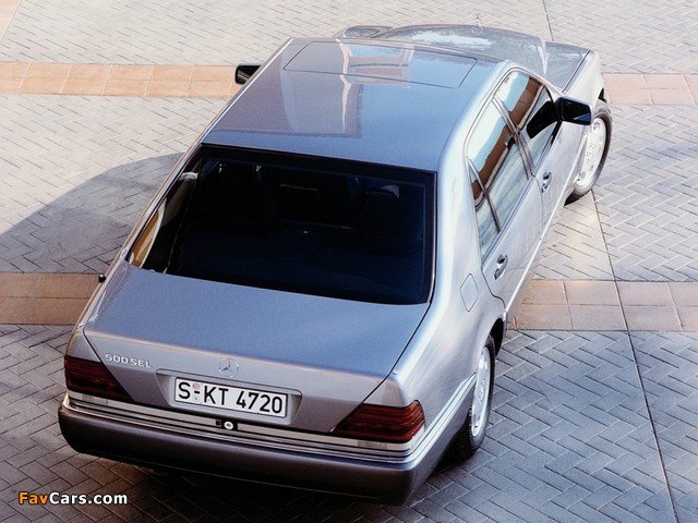 Pictures of Mercedes-Benz 500 SEL (W140) 1991–93 (640 x 480)