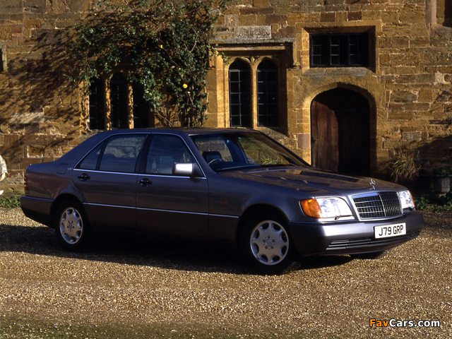 Pictures of Mercedes-Benz 600 SEL UK-spec (W140) 1991–92 (640 x 480)