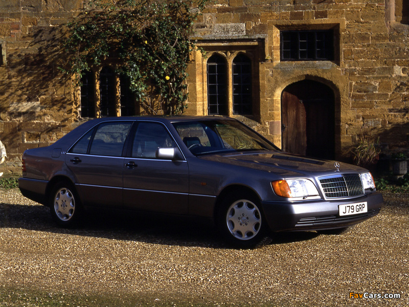 Pictures of Mercedes-Benz 600 SEL UK-spec (W140) 1991–92 (800 x 600)