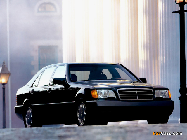 Pictures of Mercedes-Benz 600 SEL US-spec (W140) 1991–92 (640 x 480)
