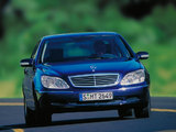 Pictures of Mercedes-Benz S 320 (W220) 1998–2002