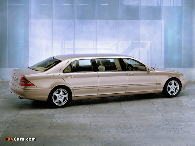 Pictures of Mercedes-Benz S 600 Pullman (W220) 1998–2005 (640 x 480)