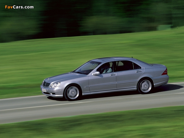 Pictures of Mercedes-Benz S 55 AMG (W220) 1999–2002 (640 x 480)