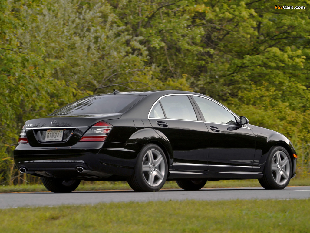 Pictures of Mercedes-Benz S 550 (W221) 2006–09 (1024 x 768)