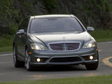 Pictures of Mercedes-Benz S 63 AMG US-spec (W221) 2006–09