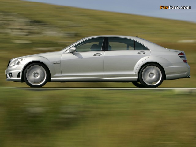 Pictures of Mercedes-Benz S 63 AMG UK-spec (W221) 2006–09 (640 x 480)