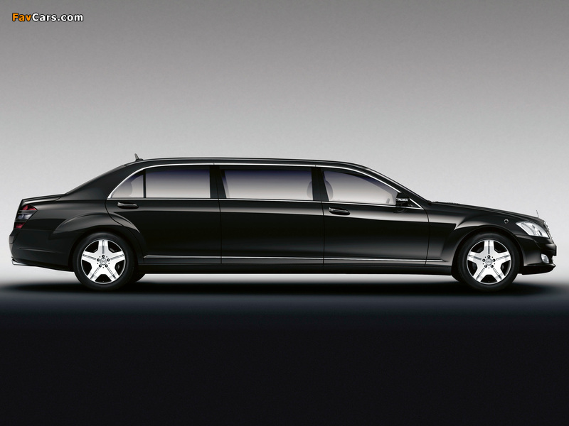 Pictures of Mercedes-Benz S 600 Guard Pullman (W221) 2008–09 (800 x 600)