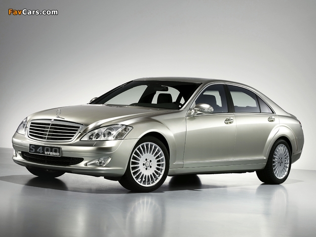 Pictures of Mercedes-Benz S 400 Hybrid Concept (W221) 2009 (640 x 480)