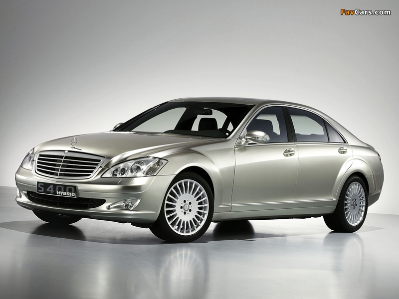 Pictures of Mercedes-Benz S 400 Hybrid Concept (W221) 2009 (800 x 600)