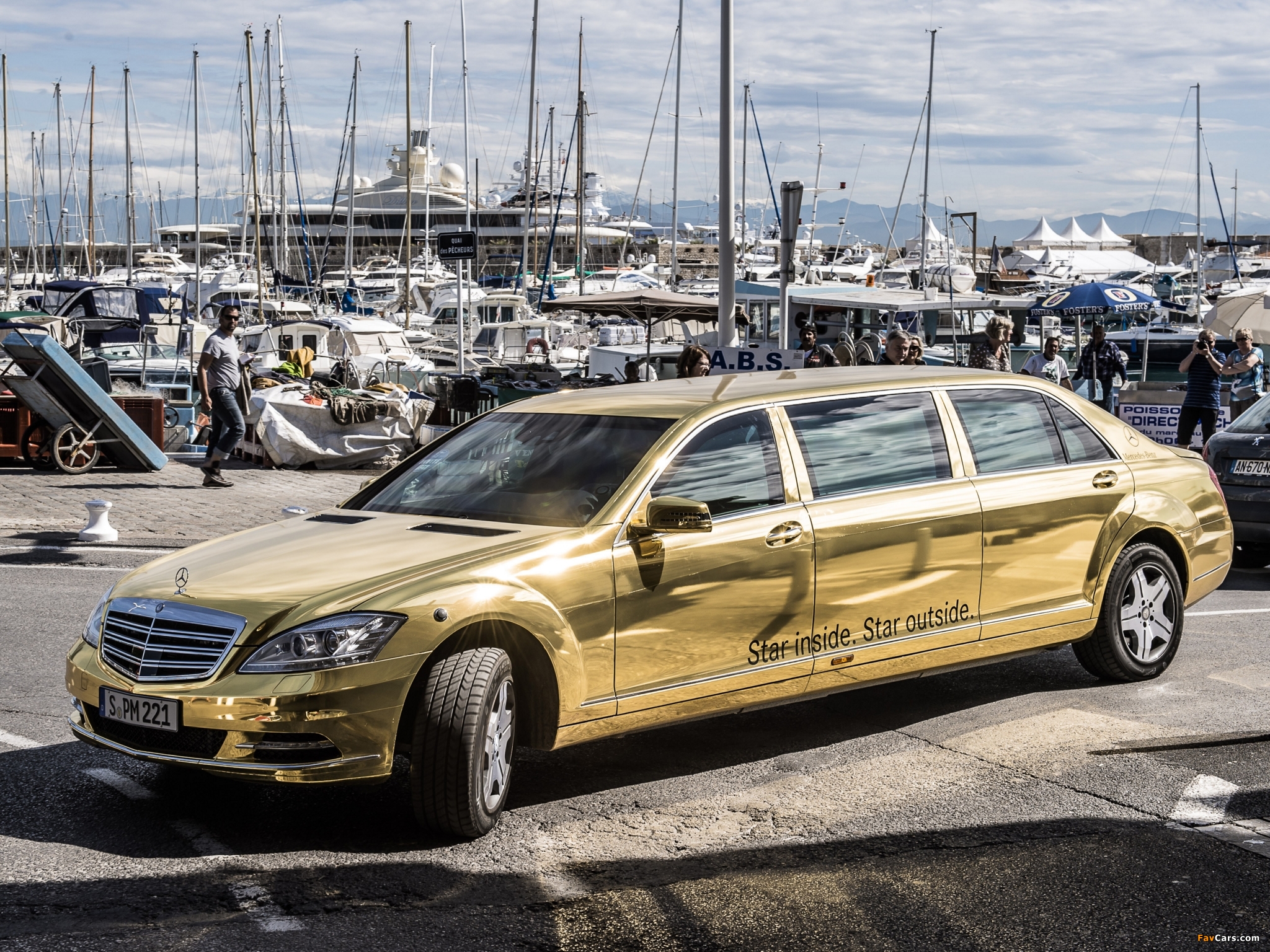 Pictures of Mercedes-Benz S-Klasse Pullman Festival de Cannes (W221) 2012 (2048 x 1536)