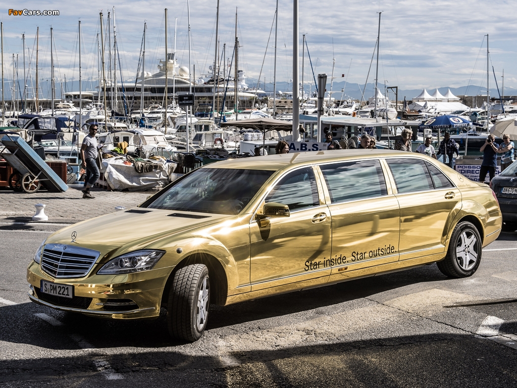 Pictures of Mercedes-Benz S-Klasse Pullman Festival de Cannes (W221) 2012 (1024 x 768)