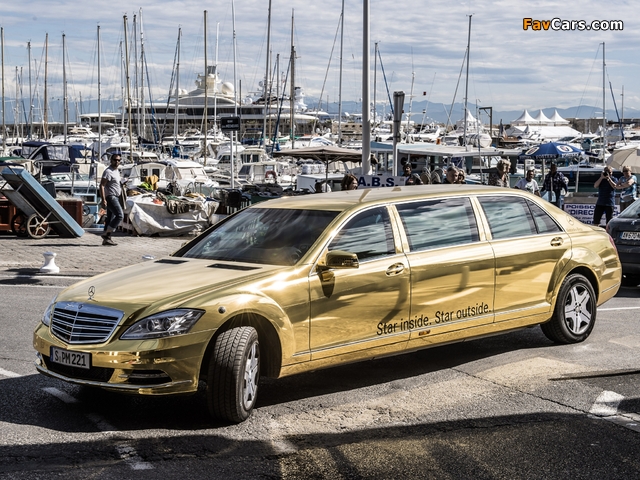 Pictures of Mercedes-Benz S-Klasse Pullman Festival de Cannes (W221) 2012 (640 x 480)