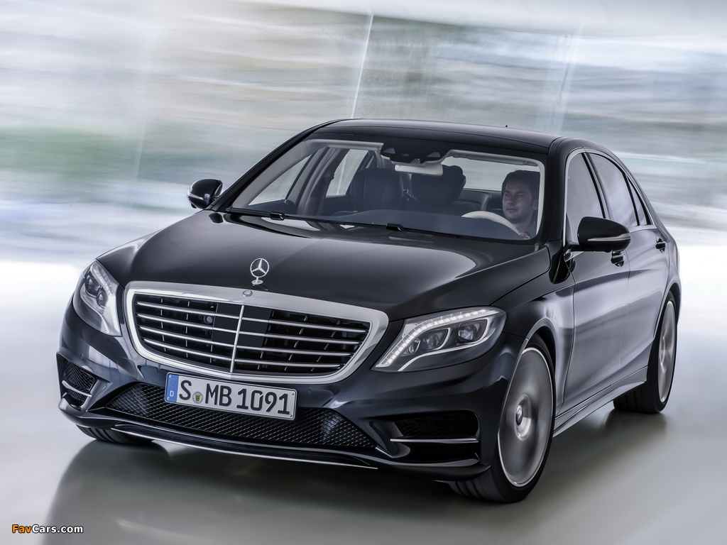 Pictures of Mercedes-Benz S 350 BlueTec AMG Sports Package (W222) 2013 (1024 x 768)