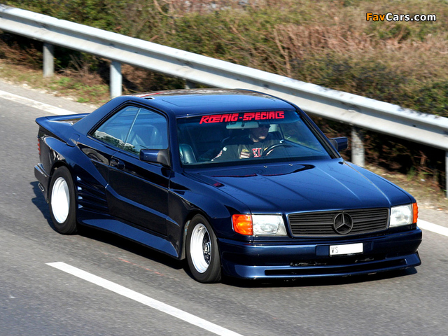 Koenig Mercedes-Benz 560 SEC (C126) wallpapers (640 x 480)