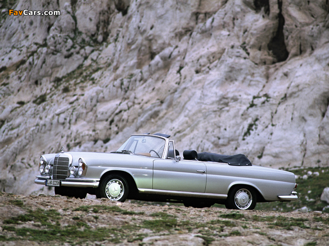 Mercedes-Benz S-Klasse Cabriolet (W111/112) wallpapers (640 x 480)