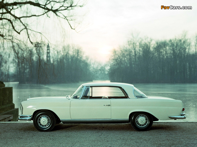 Mercedes-Benz 220 SE Coupe (W111) 1961–65 wallpapers (640 x 480)