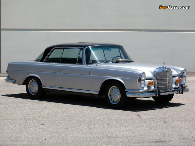 Mercedes-Benz 300 SE Coupe (W112) 1962–67 wallpapers (640 x 480)