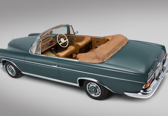 Mercedes-Benz 300 SE Cabriolet UK-spec (W112) 1962–67 wallpapers