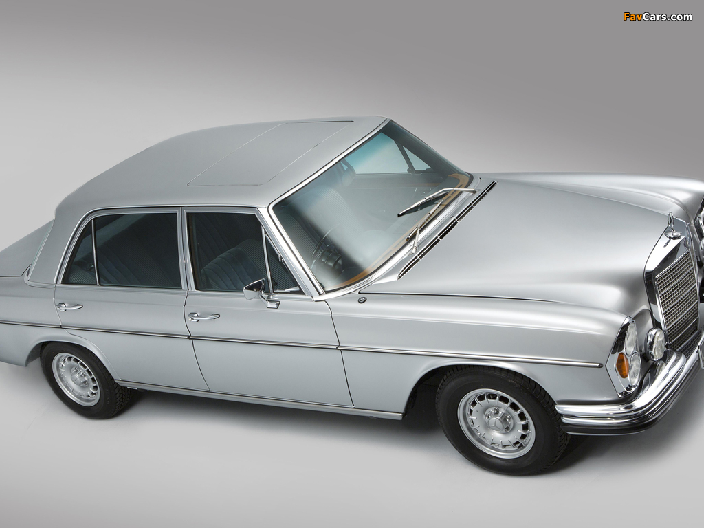 Mercedes-Benz 300 SEL 6.3 UK-spec (W109) 1967–72 wallpapers (1024 x 768)