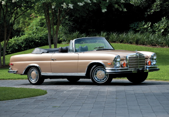 Mercedes-Benz 280 SE 3.5 Cabriolet US-spec (W111) 1969–71 wallpapers