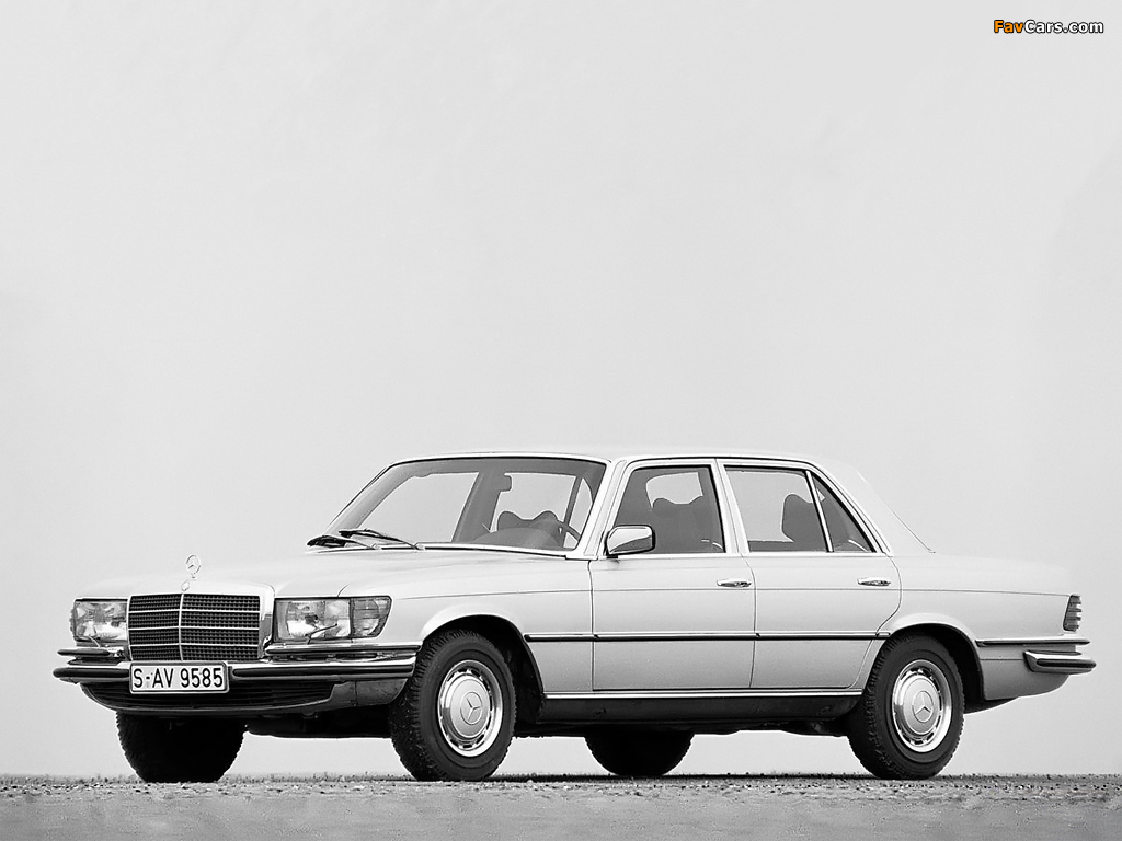 Mercedes-Benz S-Klasse (W116) 1972–80 wallpapers (1024 x 768)