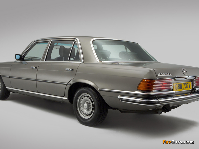 Mercedes-Benz 450 SEL UK-spec (W116) 1972–80 wallpapers (640 x 480)