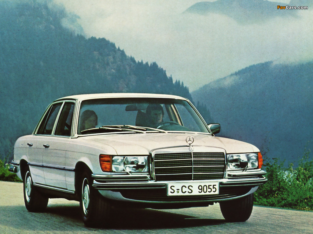 Mercedes-Benz 350 SE (W116) 1973–80 wallpapers (1024 x 768)