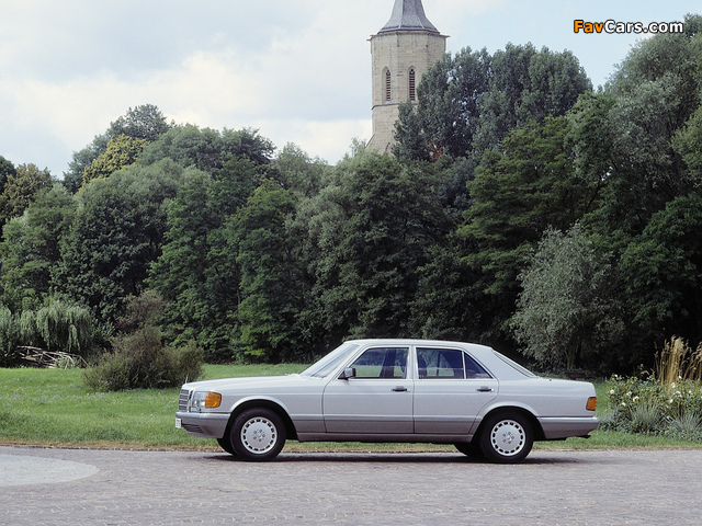 Mercedes-Benz S-Klasse (W126) 1979–91 wallpapers (640 x 480)