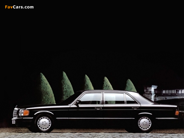 Mercedes-Benz S-Klasse (W126) 1979–91 wallpapers (640 x 480)