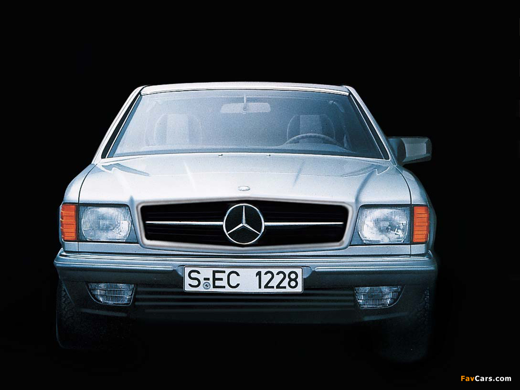 Mercedes-Benz 500 SEC (C126) 1981–91 wallpapers (1024 x 768)