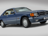 Mercedes-Benz 380 SEC UK-spec (C126) 1981–85 wallpapers