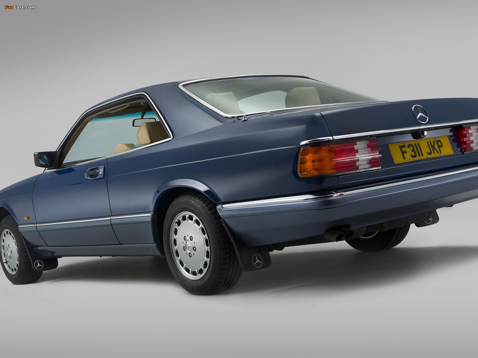 Mercedes-Benz 380 SEC UK-spec (C126) 1981–85 wallpapers (1600 x 1200)