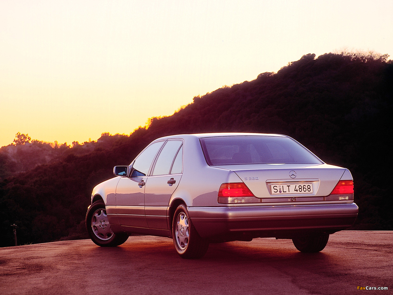 Mercedes-Benz S-Klasse (W140) 1991–98 wallpapers (1280 x 960)