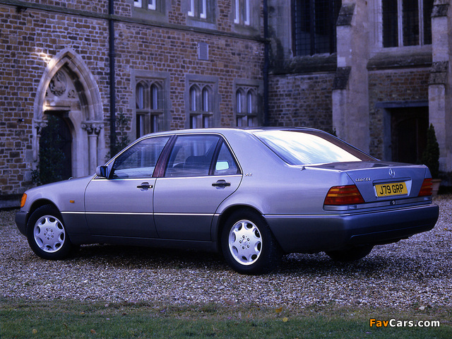 Mercedes-Benz 600 SEL UK-spec (W140) 1991–92 wallpapers (640 x 480)