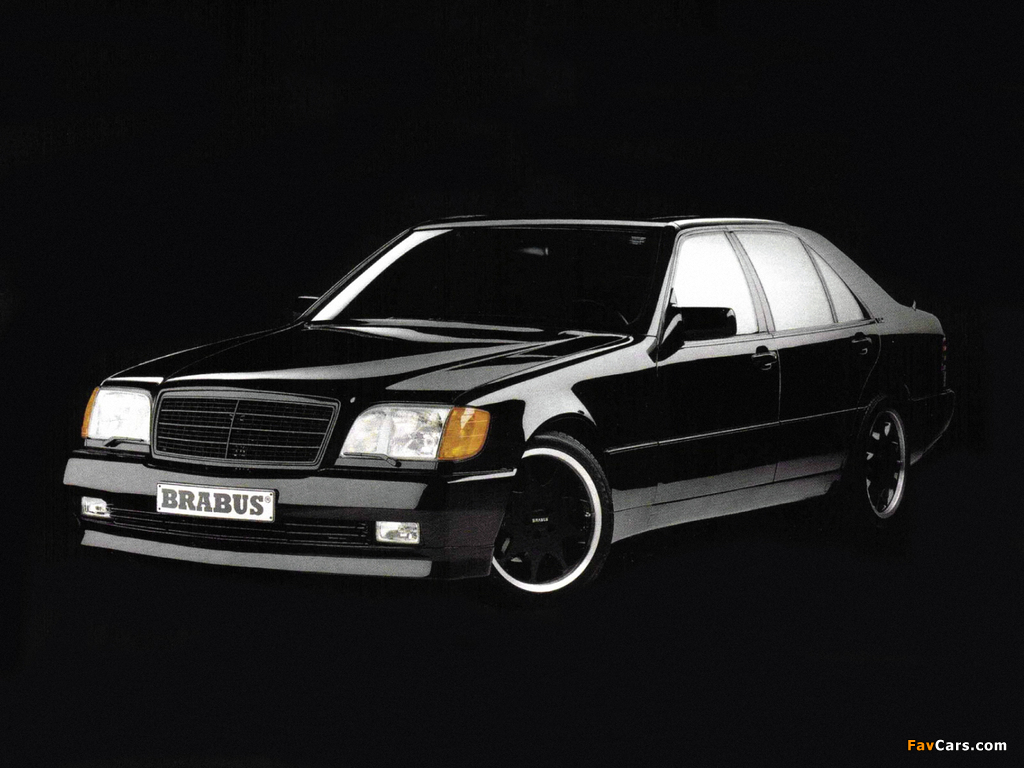 Brabus Mercedes-Benz S-Klasse (W140) 1991–93 wallpapers (1024 x 768)