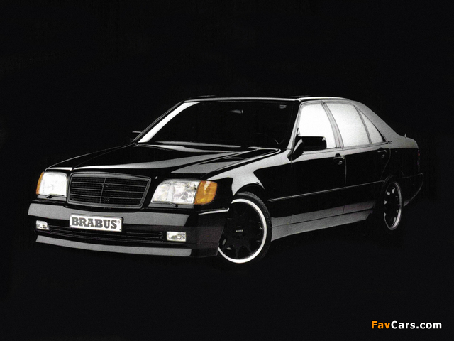 Brabus Mercedes-Benz S-Klasse (W140) 1991–93 wallpapers (640 x 480)