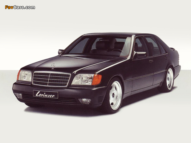 Lorinser Mercedes-Benz S-Klasse (W140) 1991–93 wallpapers (640 x 480)