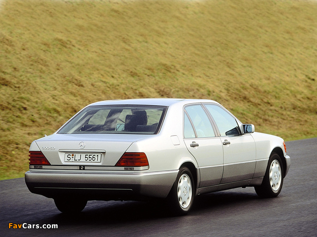 Mercedes-Benz 300 SD (W140) 1992–93 wallpapers (640 x 480)