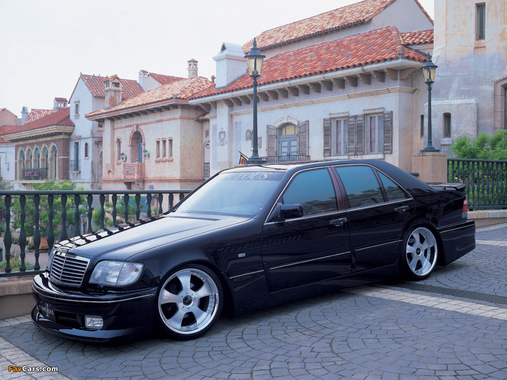 Fabulous Mercedes-Benz S-Klasse (W140) 1993–98 wallpapers (1024 x 768)