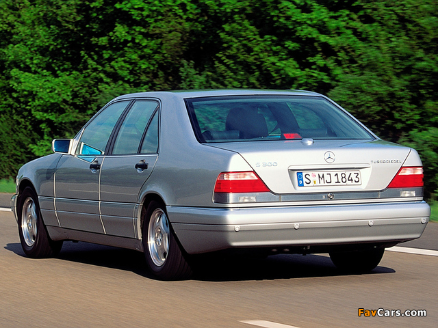 Mercedes-Benz S 300 Turbodiesel (W140) 1996–98 wallpapers (640 x 480)