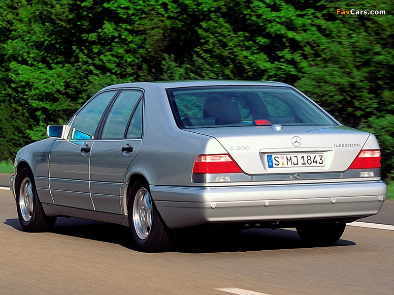 Mercedes-Benz S 300 Turbodiesel (W140) 1996–98 wallpapers (800 x 600)