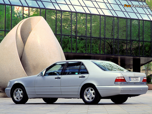 Mercedes-Benz S 300 Turbodiesel (W140) 1996–98 wallpapers (640 x 480)
