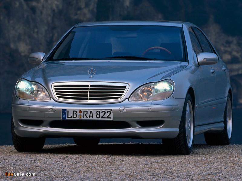 Mercedes-Benz S 55 AMG (W220) 1999–2002 wallpapers (800 x 600)