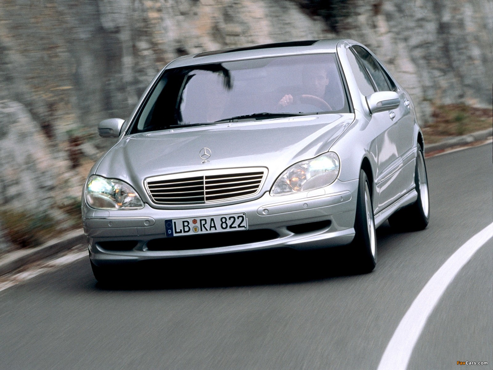 Mercedes-Benz S 55 AMG (W220) 1999–2002 wallpapers (1600 x 1200)