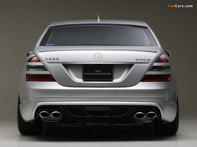 WALD Mercedes-Benz S 550 (W221) 2005–09 wallpapers (800 x 600)