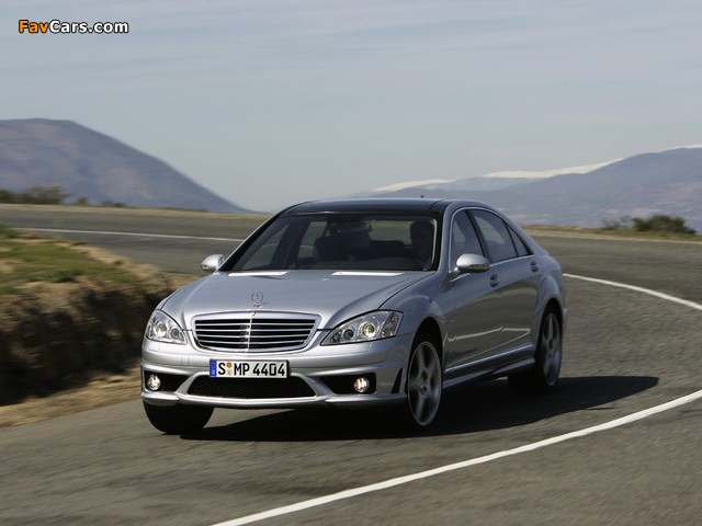 Mercedes-Benz S 65 AMG (W221) 2006–09 wallpapers (640 x 480)